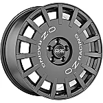OZ Racing Rally Racing Dark Graphite Silver Lettering 7x17 5x114.3 ET45 CB75,0 60° 650 kg W01A50256T9