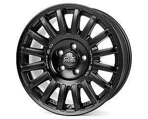 OZ Racing Rally Raid Matt Black Silver Lettering 8x17 6x139.7 ET35 CB106,0 60° 1200 kg W01C00108R9