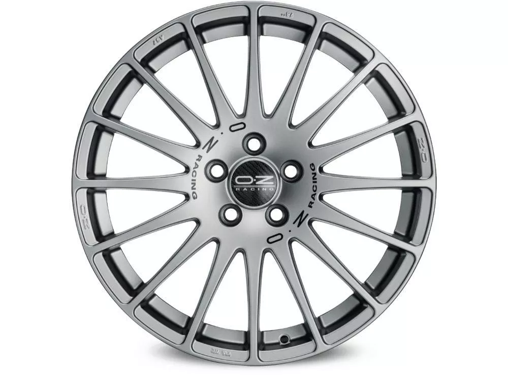 OZ Racing Superturismo GT Grigio Corsa Black Lettering 7x16 5x100 ET35 CB68,0 60° 580 kg W01895350P5