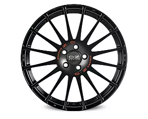 OZ Racing Superturismo GT Matt Black Red Lettering 7x17 5x100 ET38 CB68,0 60° 560 kg W0167220079