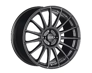 OZ Racing Superturismo LM Matt Graphite Silver Lettering 7,5x17 5x112 ET50 CB75,0 R12 650 kg W0188120346