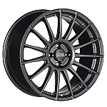 OZ Racing Superturismo LM Matt Graphite Silver Lettering 8x18 5x112 ET45 CB66,6 60° 680 kg W0185400646