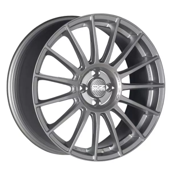 OZ Racing Superturismo LM Matt Race Silver Black Lettering 8,5x19 5x112 ET44 CB75,0 R12 690 kg W0185220919