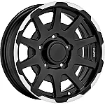 Sparco Dakar Matt Black Lip Polish 5,5x16 5x139.7 ET0 CB108,0 60° 500 kg W29080002TC3