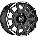 Sparco Dakar Matt Black Lip Polished+Rivets 7,5x17 5x112 ET35 CB73,1 60° 850 kg W29089502M8