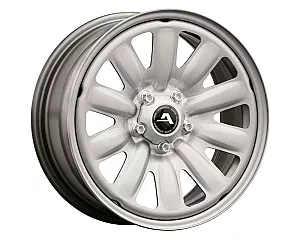 Alcar HybridRad 132800 Silver 6,5x17 5x112 ET38 CB57,1 With Cap R13 132800