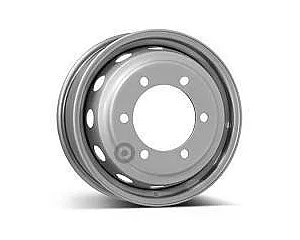 KFZ 6024 Silver 6x16 6x205 ET124 CB161,0 60° 6024