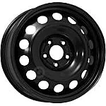 KFZ 7460 Black 6,5x16 5x108 ET47 CB65,1 60° 7460