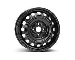 KFZ 7615 Black 5x15 4x100 ET39 CB54,1 60° 7615