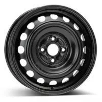 KFZ 7615 Black 5x15 4x100 ET39 CB54,1 60° 7615