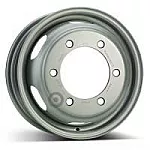 KFZ 8360 Silver 5,5x15 6x205 ET108 CB161,0 R14 8360