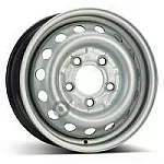 KFZ 8555 Silver 6x15 5x130 ET75 CB84,1 R14 8555