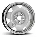 KFZ 9215 Silver 7x17 5x120 ET55 CB65,1 R14 9215
