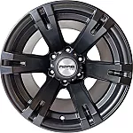 Nano BK311 Full Matt Black 10x15 6x139.7 ET-44 CB110,0 60° 800 kg BK311MB-639-510-44