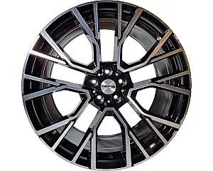 Nano 5769 Glossy Black Polished 10,5x21 5x112 ET43 CB66,6 60° 900 kg BK5769BP-512-105-43