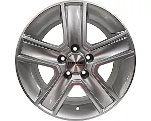 Nano BK473 Silver 6,5x16 5x130 ET55 CB89,1 (No M16) 60° 1250 kg BK473SI-530-665-55