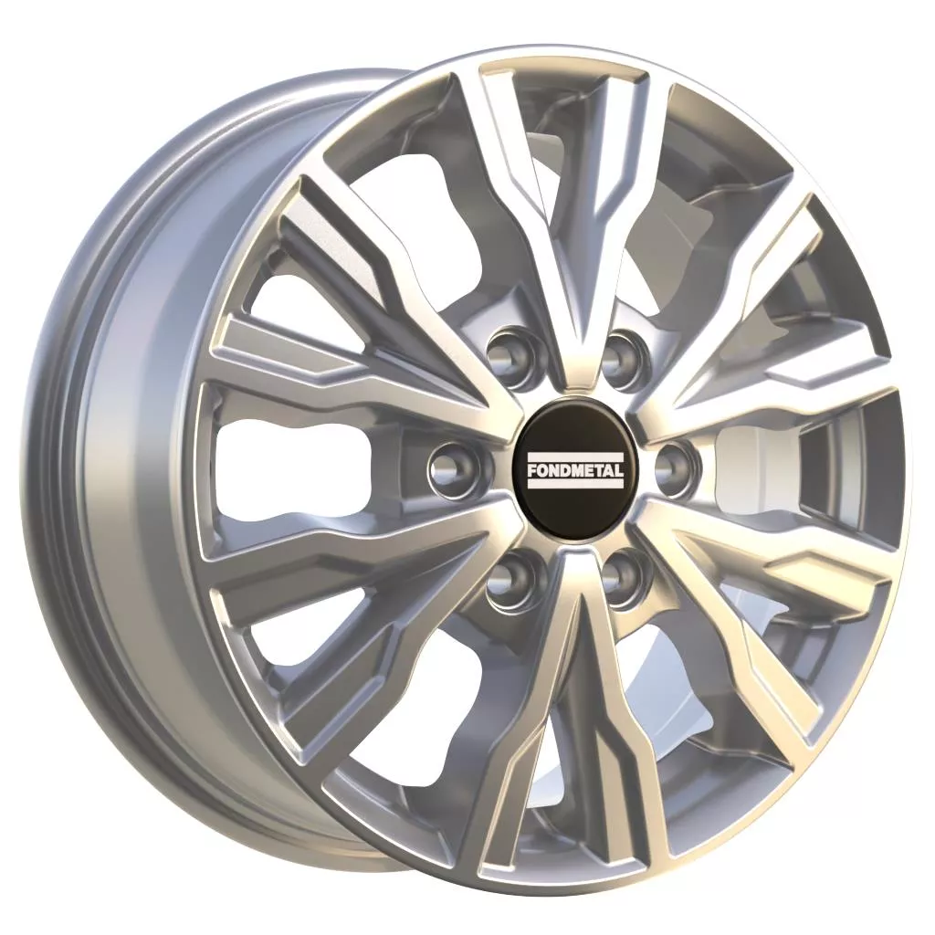 Fondmetal PRO2 Glossy Silver 6,5x16 6x130 ET54 CB84,1 R14 1250 kg RF19470