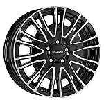 Dezent KE dark Black/polished 6,5x16 5x114.3 ET48 CB66,1 60° 1200 kg TKEZ0BP48
