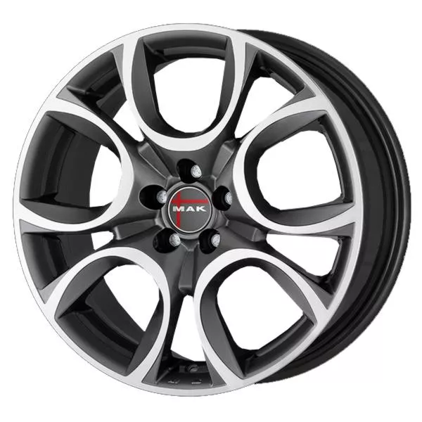 MAK Torino W Gun Met-Mirror Face 6,5x16 4x108 ET32 CB65,1 Flat 550 kg F6560ONQM32EG1X