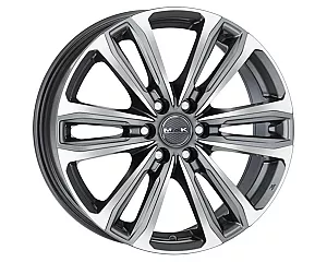 MAK Safari 6 Gun Met-Mirror Face 6,5x17 6x120 ET50 CB74,5 60° 1250 kg F6570AF6QM50TR
