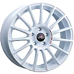 OZ Racing Superturismo TGR-WRT Race White + Red Lettering 8x18 5x114.3 ET45 CB75,0 60° 680 kg W01854207TGRRN