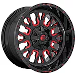 Fuel D612 Stroke Gloss Black Red Tinted Clear 10x22 6x139.7 ET-19 CB106,0 (PCD2: 6x135) 60° 1133 kg D61222009846