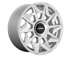 Rotiform R124 Cvt Gloss Silver 8,5x20 5x112 ET45 CB72,6 (PCD2: 5x120) 60° 725 kg R1242085F4+45