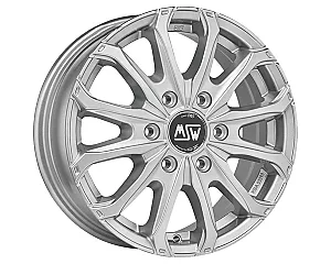 MSW 48 Van 6 Holes Full Silver 6,5x16 6x120 ET50 CB74,5 60° 1350 kg W19341003T09