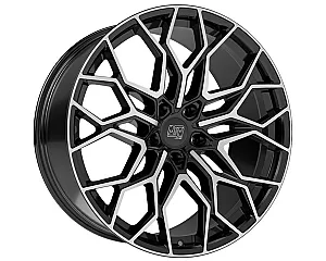 MSW 51 Gloss Black Full Polished 9,5x22 5x120 ET42 CB72,6 60° 1020 kg W1943800556