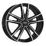 Dezent KF dark Black/polished 6,5x17 5x114.3 ET32 CB66,1 60° 725 kg TKF90BP32E