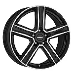 Dezent KG dark Black/polished 7,5x18 5x120 ET40 CB64,1 R14 810 kg TKGF9BP40E
