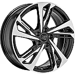 MSW 60 Gloss Black Full Polished 8x18 5x112 ET40 CB66,6 R13 725 kg W19455003E56