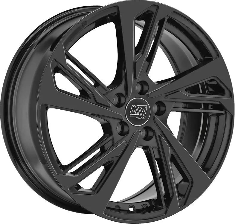 MSW 60 Gloss Black 7,5x17 5x112 ET38 CB66,6 R13 725 kg W19436002EC5