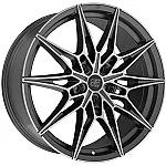 MSW 75 Matt Gun Metal Full Polished (Mgmfp) 8x20 5x112 ET50 CB73,0 60° 780 kg W1946350326