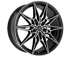 MSW 75 Gloss Black Full Polished 9x20 5x112 ET35 CB73,0 60° 890 kg W1946450056