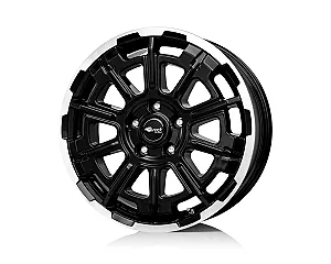 Brock B45 Schwarz Glanz Voll-Poliert (SGVP) 7x17 5x120 ET47 CB65,1 R14 1250 kg 368523