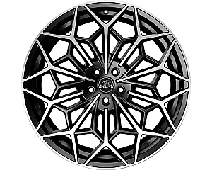 Antera A105 Piano Black Diamond 9,5x22 5x112 ET30 CB66,6 60° 800 kg A10595223015490NKI