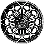 Antera A105 Piano Black Diamond 10,5x22 5x112 ET18 CB66,6 R14 980 kg A10505221816190NKI