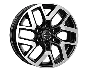 MAK Gravel Black Mirror 7,5x19 6x139.7 ET26 CB106,1 Flat 960 kg F7590GRBM26VH2