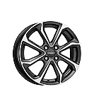 Dezent KT dark Gunmetal/polished 6x16 4x100 ET50 CB54,1 60° 475 kg TKTO2FP50E