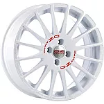 OZ Racing Superturismo WRC Race White Red Lettering 7x16 4x108 ET25 CB65,1 60° 635 kg W01895051W33