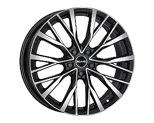MAK Kent Black Mirror 8,5x21 5x120 ET38 CB72,6 60° 1050 kg F8521KEBM38IRX
