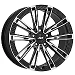 AEZ Alaska dark Black/polished 9x20 5x130 ET54 CB71,6 R14 700 kg AAL0MLBP54E