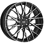 Dotz Fuji dark Black/polished 8x18 5x108 ET45 CB70,1 60° 690 kg OFUGHBP45