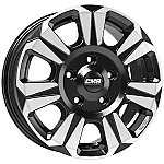 CMS C31 Diamond Black Gloss 6,5x16 6x130 ET62 CB84,1 R14 1150 kg C31 656 62 90S DB