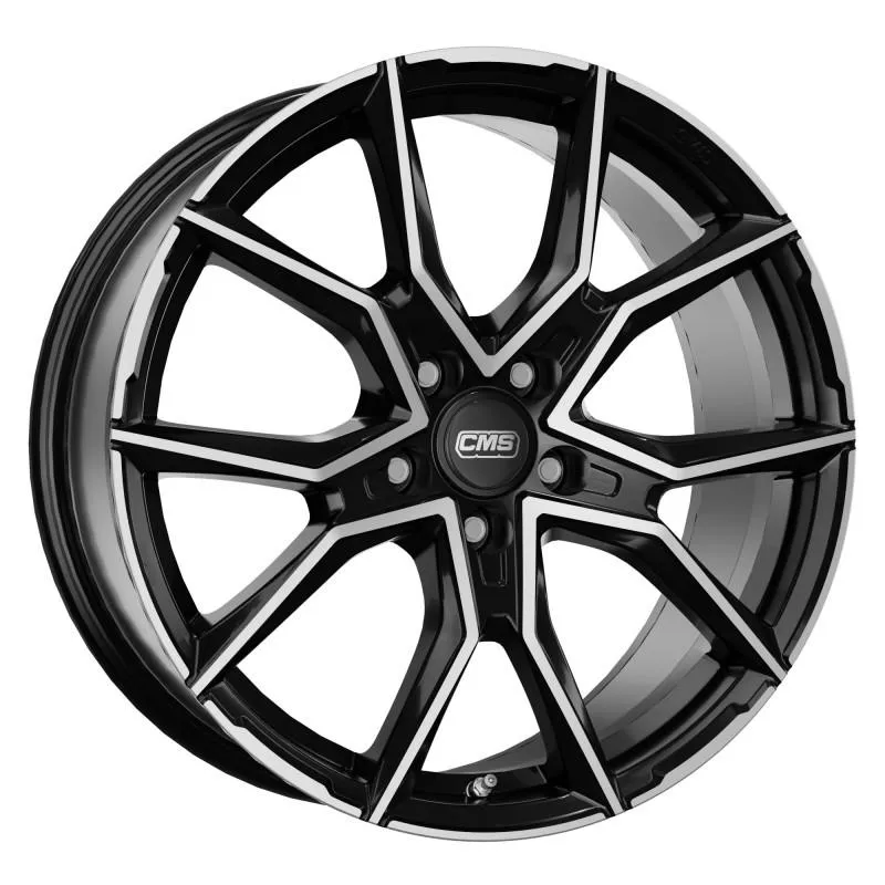 CMS C33 Diamond Black Gloss 8x19 5x112 ET38 CB66,5 R13 690 kg C33 809 38 91S DB