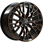 Fondmetal 1972 Black Clearcoat Matt Bronze Machined 8,5x19 5x112 ET45 CB66,5 60° 775 kg RF19138