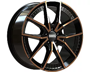 Fondmetal Elatha Black Clearcoat Matt Bronze Machined 8,5x19 5x112 ET45 CB66,5 R13 850 kg RF19212