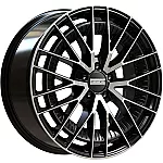 Fondmetal Kari Glossy Black Machined 8,5x20 5x112 ET50 CB66,5 R14 1000 kg RF19269