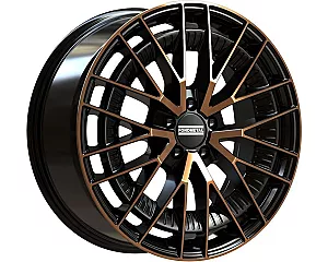 Fondmetal Kari Black Clearcoat Matt Bronze Machined 8x19 5x112 ET32 CB66,5 R14 900 kg RF19285